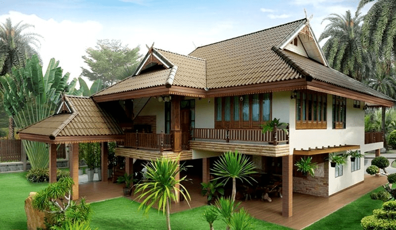 Mẫu nhà sàn bê tông bền chắc được ưa chuộng hiện nay